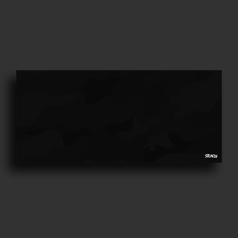 Stealth Gaming - Black Camo Mouse Pad