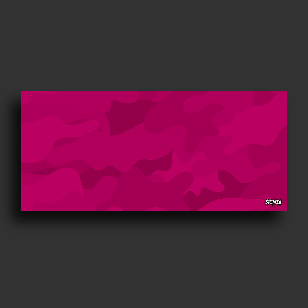 Stealth Gaming - Crimson Camo Mouse Pad