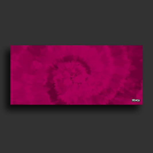 Stealth Gaming - Crimson Tie-Dye Mouse Pad