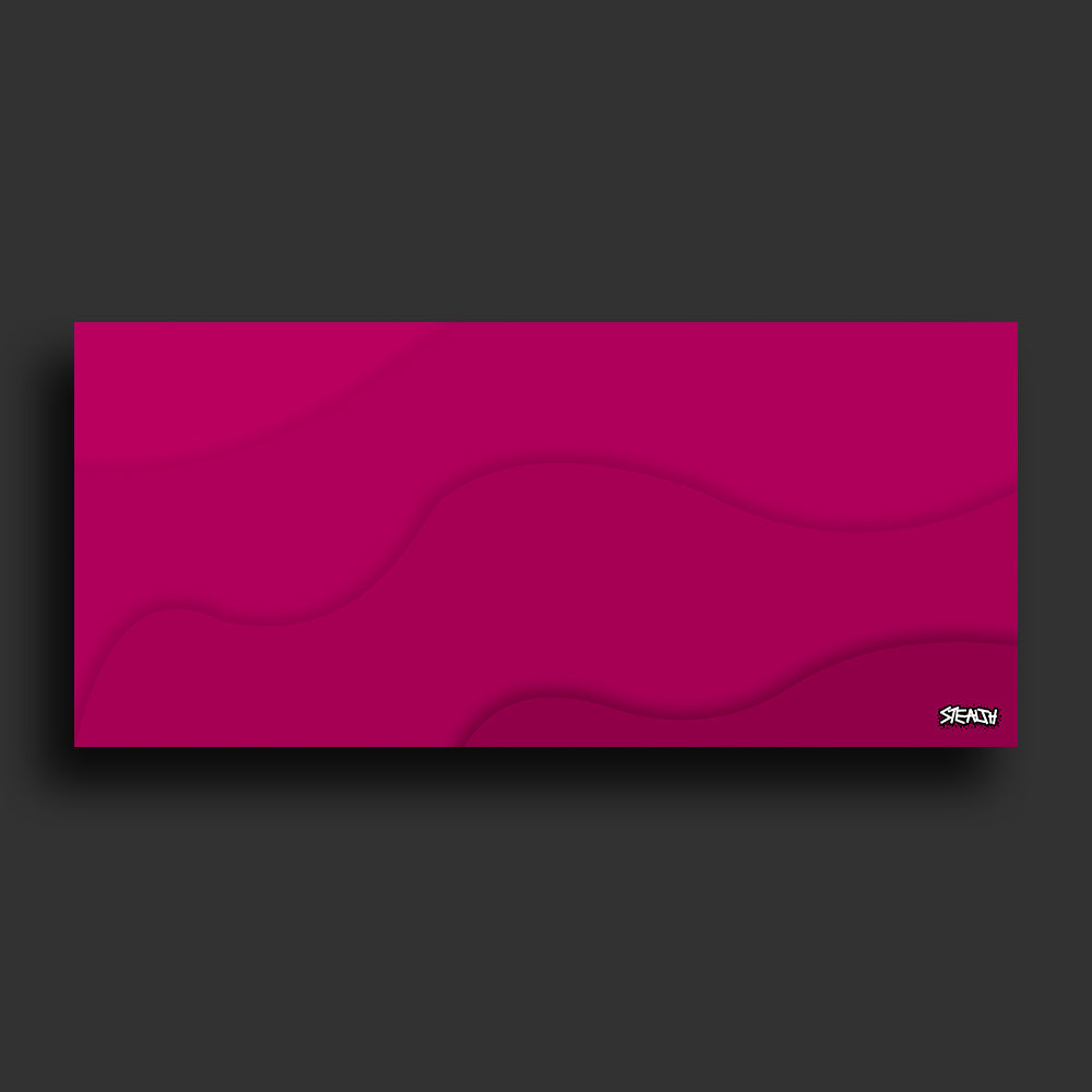 Stealth Gaming - Crimson Silhouette Mouse Pad