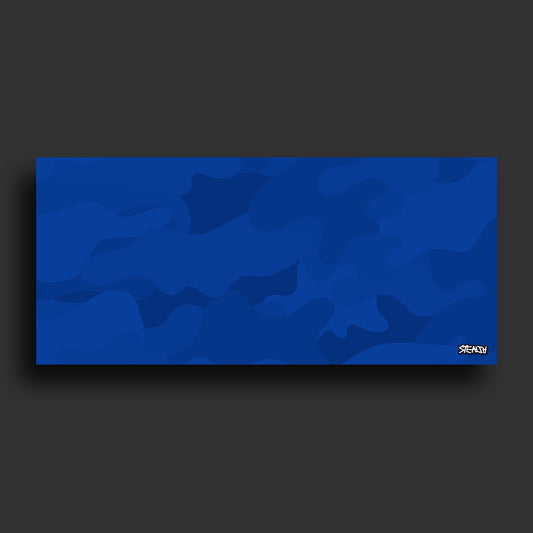 Stealth Gaming - Dark Blue Camo Mouse Pad