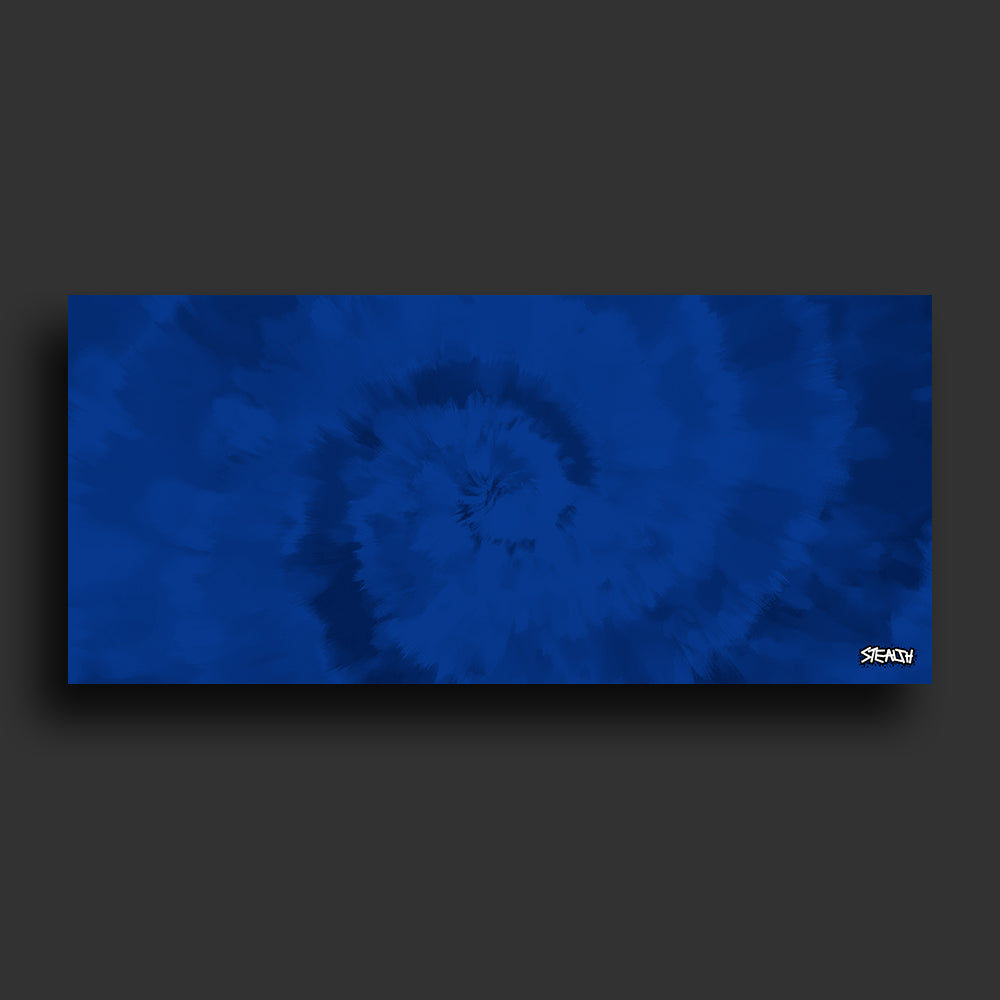 Stealth Gaming - Dark Blue Tie-Dye Mouse Pad