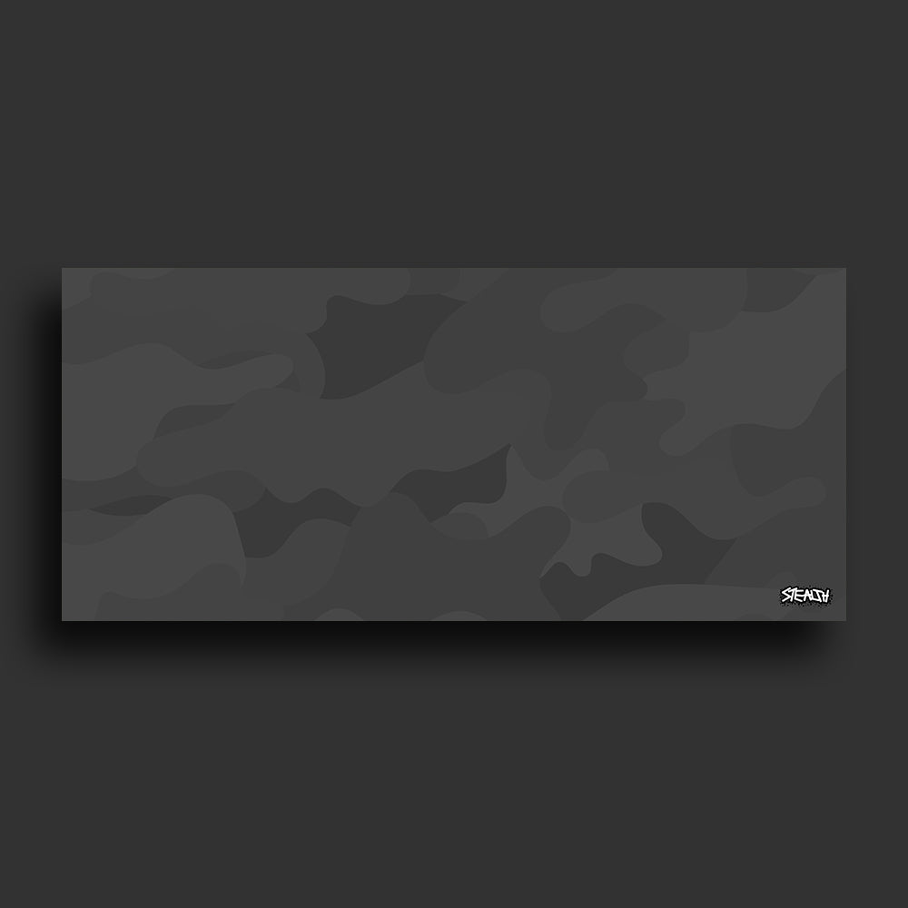 Stealth Gaming - Dark Grey Camo Mouse Pad