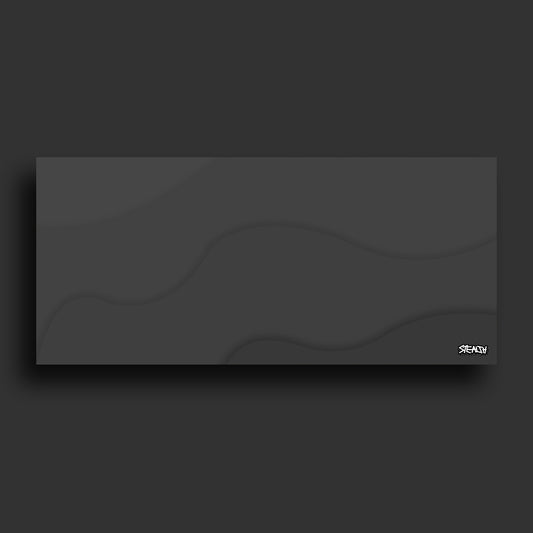 Stealth Gaming - Dark Grey Silhouette Mouse Pad