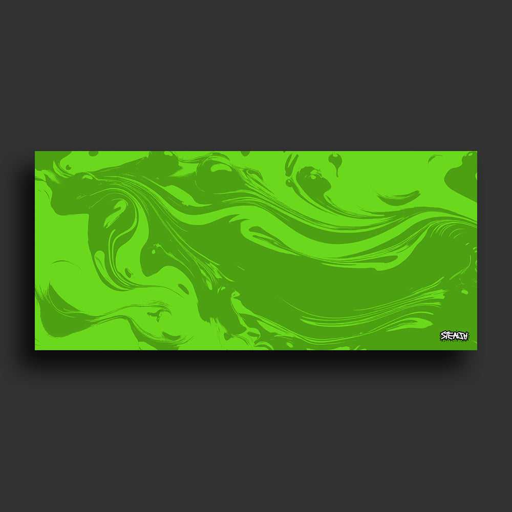 Stealth Gaming - Green Ink Mouse Pad