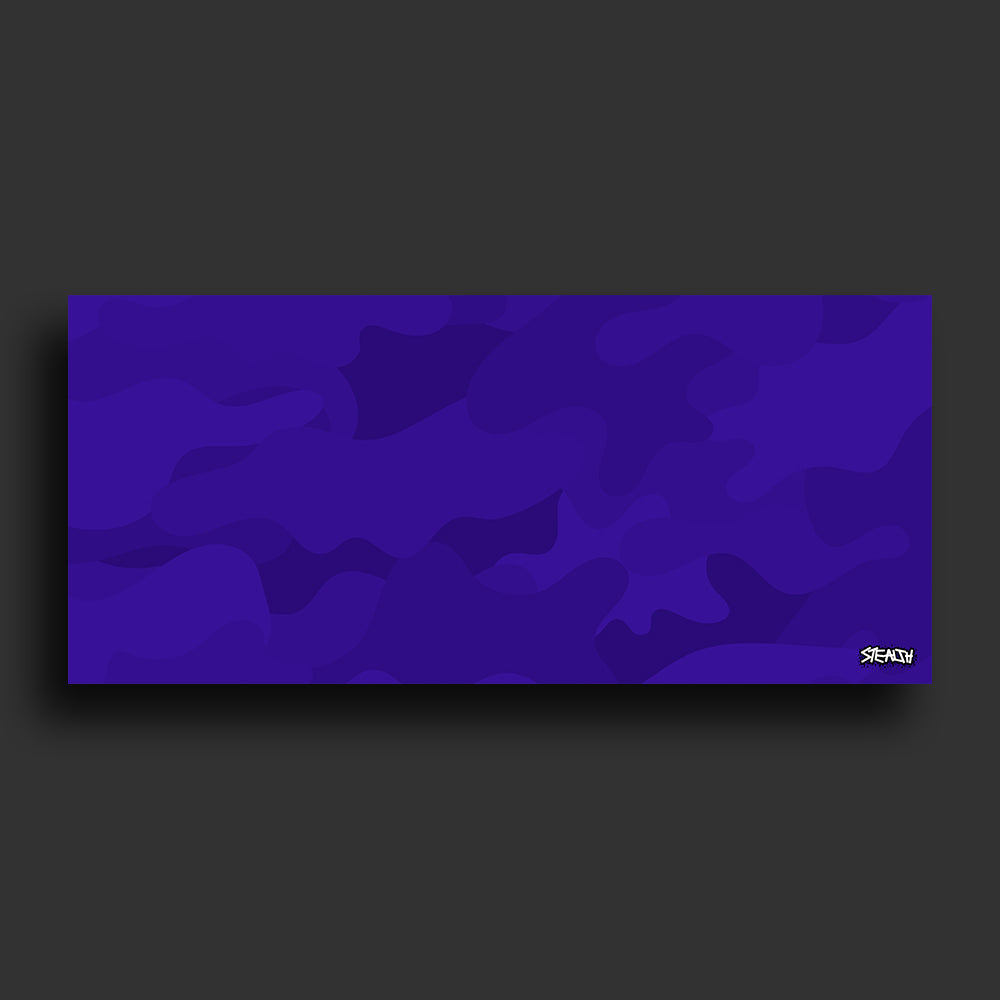 Stealth Gaming - Indigo Camo Mouse Pad