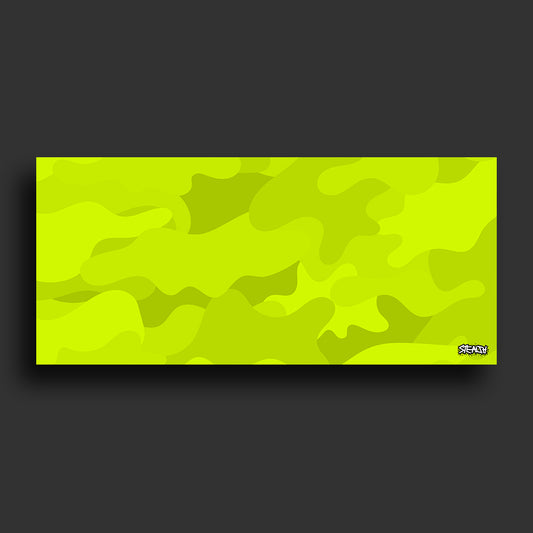 Stealth Gaming - Lime Camo Mouse Pad