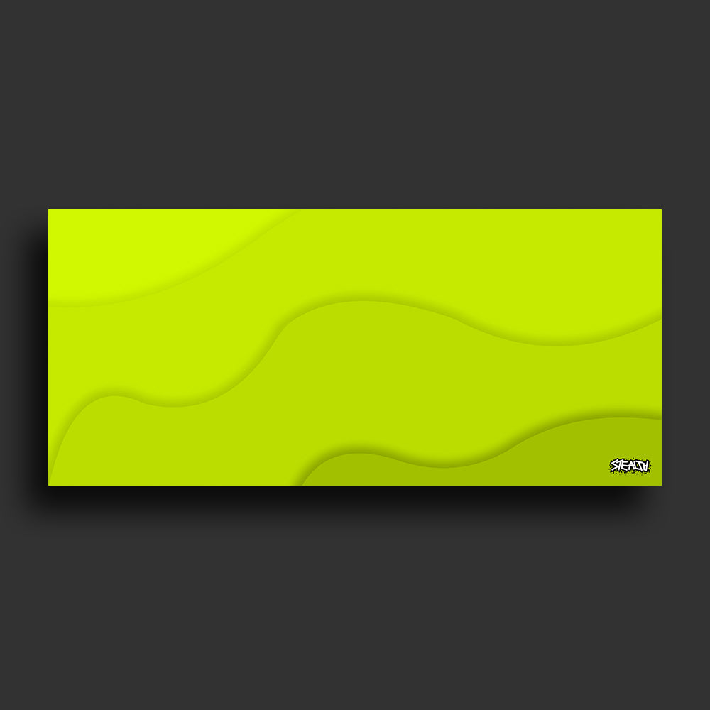 Stealth Gaming - Lime Silhouette Mouse Pad