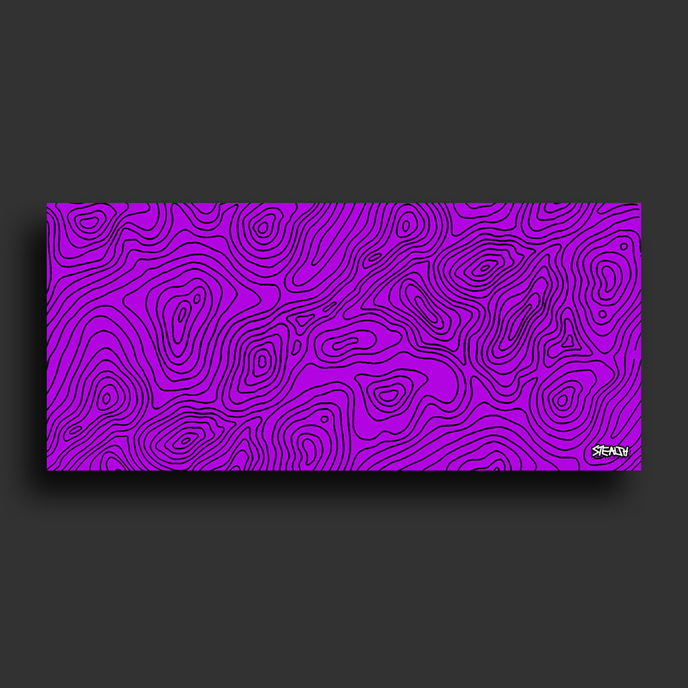 Stealth Gaming - Magenta Topo Mouse Pad