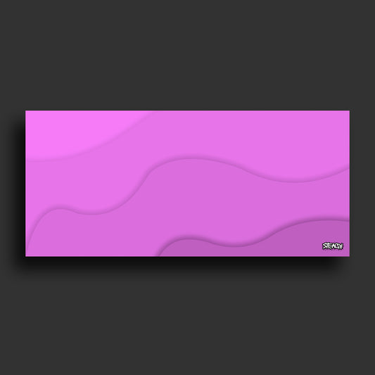 Stealth Gaming - Pink Silhouette Mouse Pad