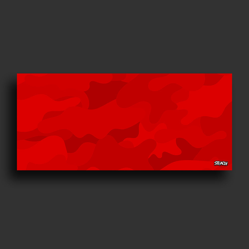 Stealth Gaming - Red Camo Mouse Pad