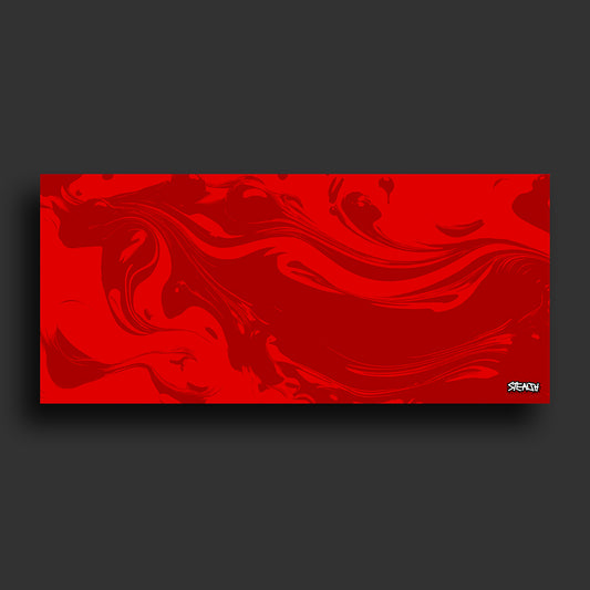 Stealth Gaming - Red Ink Mouse Pad