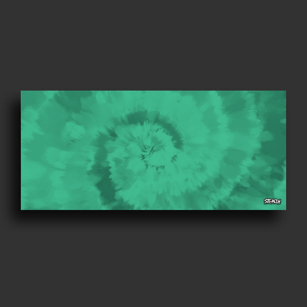 Stealth Gaming - Turquoise Tie-Dye Mouse Pad