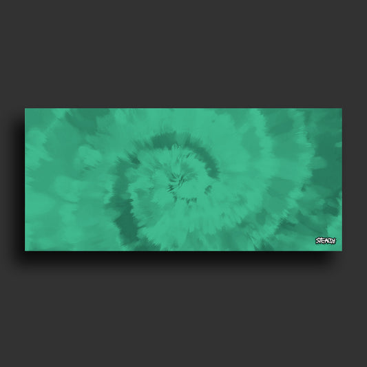 Stealth Gaming - Turquoise Tie-Dye Mouse Pad