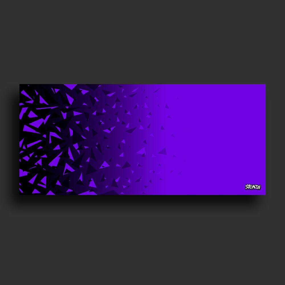 Stealth Gaming - Violet Black-Shatter Mouse Pad