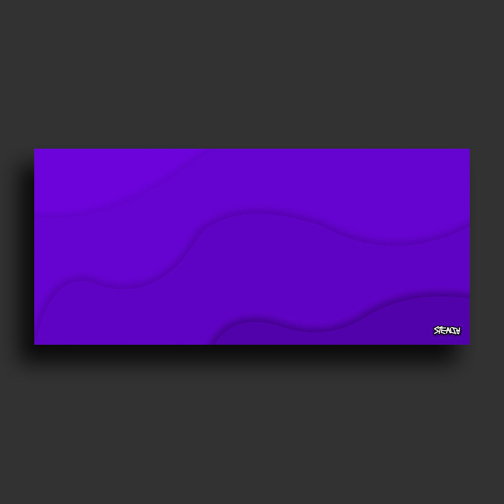 Stealth Gaming - Violet Silhouette Mouse Pad