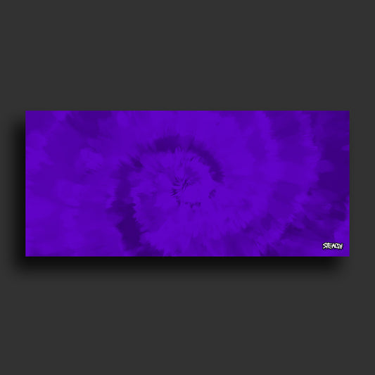 Stealth Gaming - Violet Tie-Dye Mouse Pad