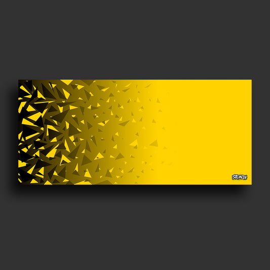 Stealth Gaming - Yellow Black-Shatter Mouse Pad