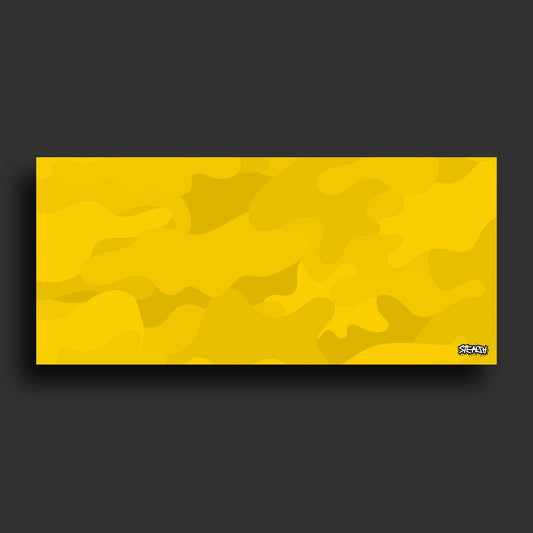 Stealth Gaming - Yellow Camo Mouse Pad